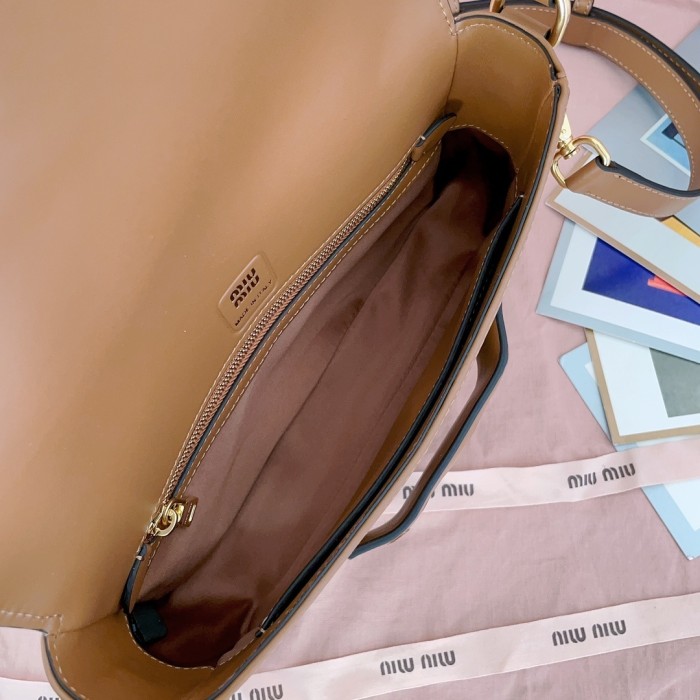 Nappa Leather Shoulder Bag“23*13.5*5CM”-039=