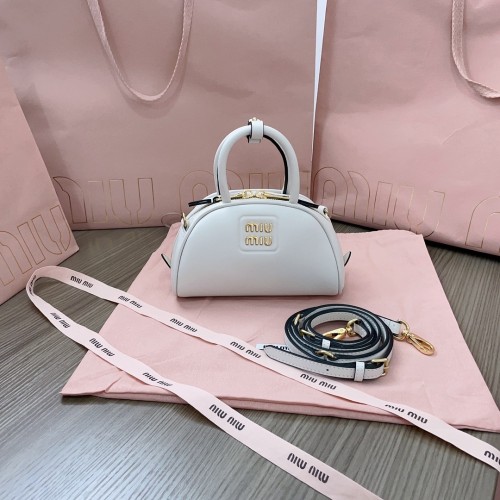 Leather Top-Handle Bag“18*11.5*8CM”-057=