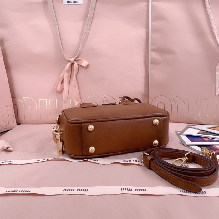Arcadie Leather Bag“19*13*6CM”-069=