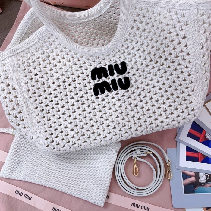 IVY Cotton Mesh Bag“28*26*12.5CM”-098=