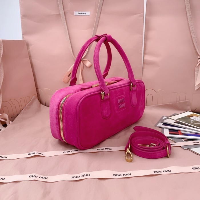 Arcadie Suede Bag“27*12*9CM”-009=