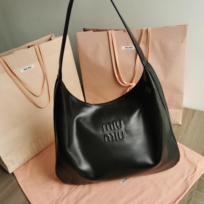 Leather Hobo Bag“17*15*10CM”-009=