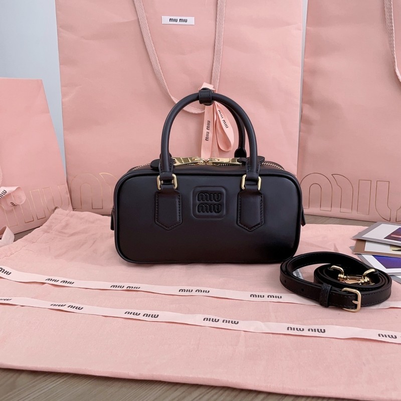 Arcadie Leather Bag“22*10.5*7.5CM”-039=