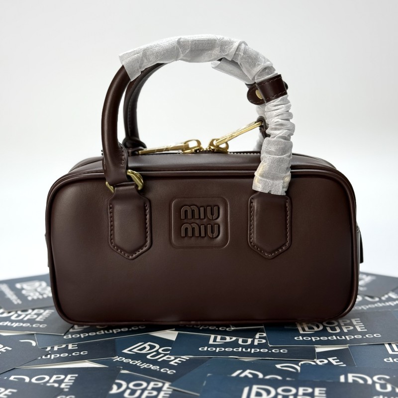 Arcadie Leather Bag“22*10.5*7.5CM”-039