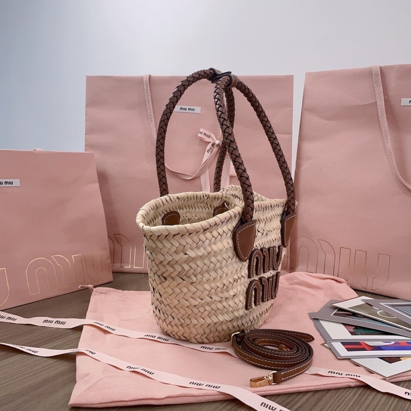 Woven Fabric Tote Bag“19*18*12CM”-049=