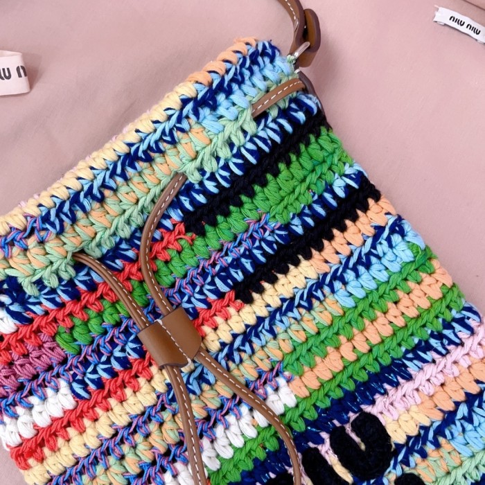 Woven Fabric Mini-Bag“23*20CM”-057=