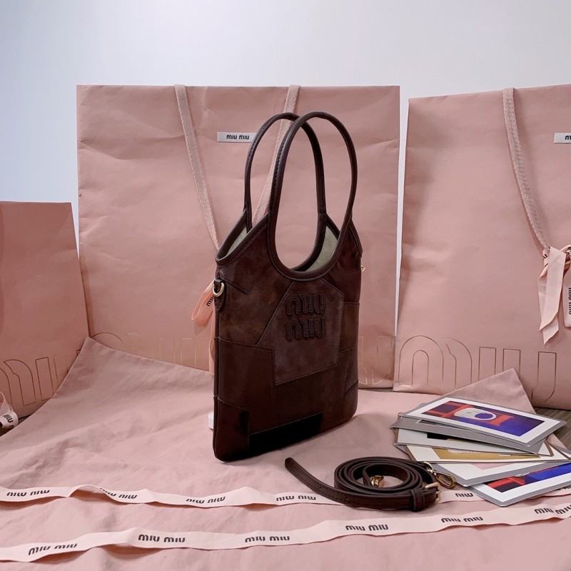 IVY Leather  Patchwork Beau Bag“24*20CM”-008=