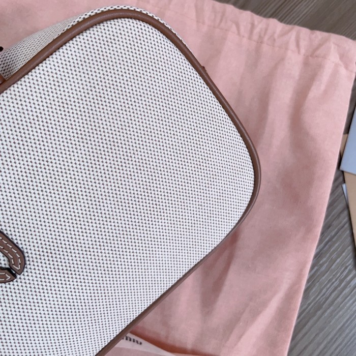 Beau Canvas Top-Handle Bag“28*12*9CM”-058=