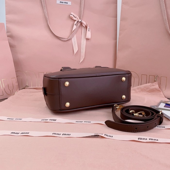 Arcadie Leather Bag“22*10.5*7.5CM”-039