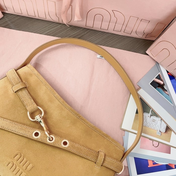 Aventure Suede Leather Handbag“33*19*5CM”-058=