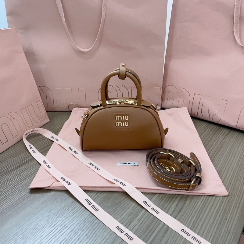 Leather Top-Handle Bag“18*11.5*8CM”-057=