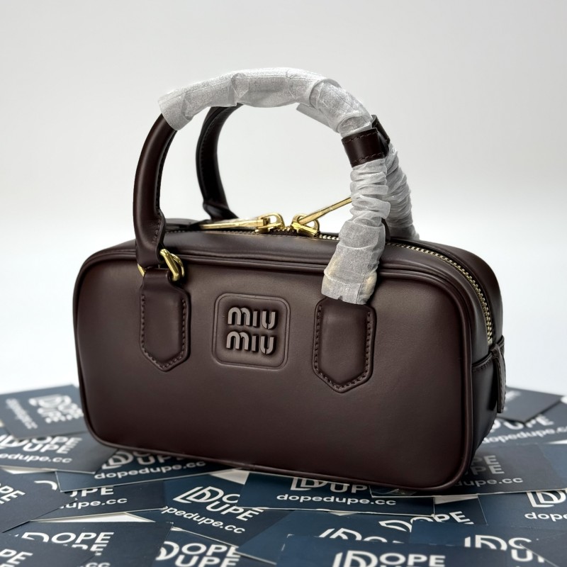 Arcadie Leather Bag“22*10.5*7.5CM”-039