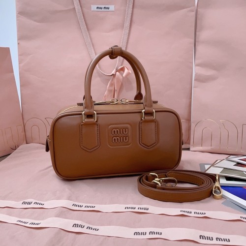Arcadie Leather Bag“22*10.5*7.5CM”-039=