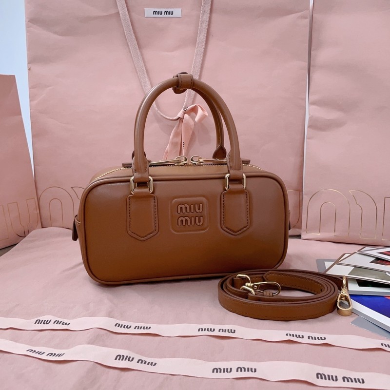 Arcadie Leather Bag“22*10.5*7.5CM”-039=