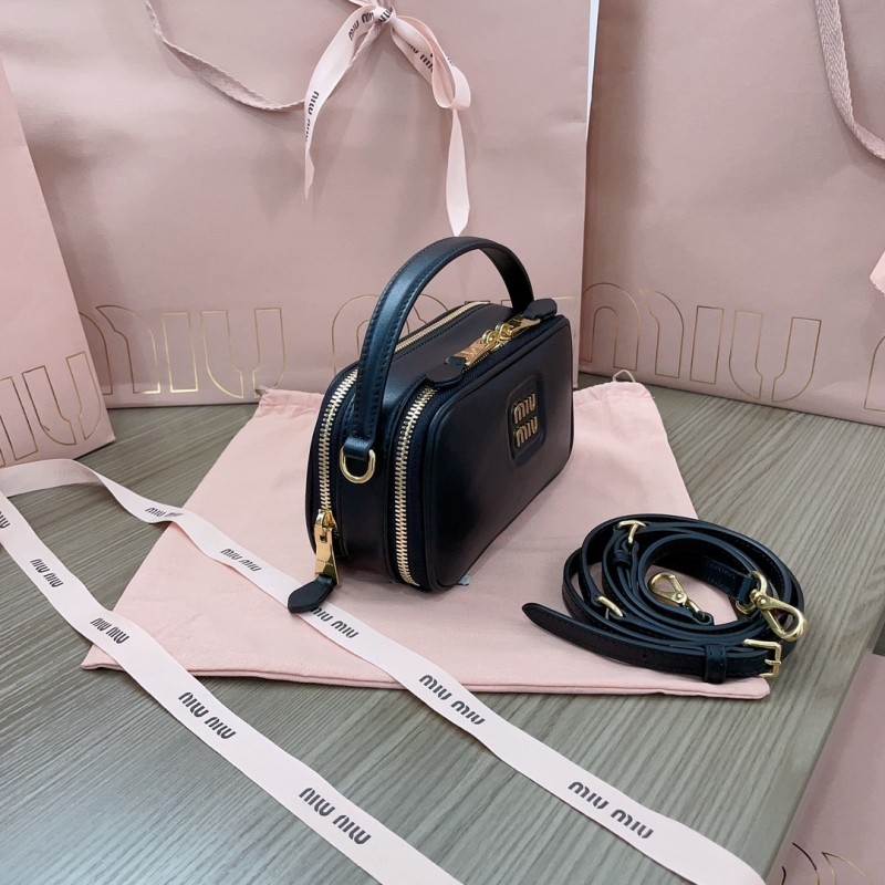 Leather Shoulder Bag“18*9.5*6.5CM”-068=