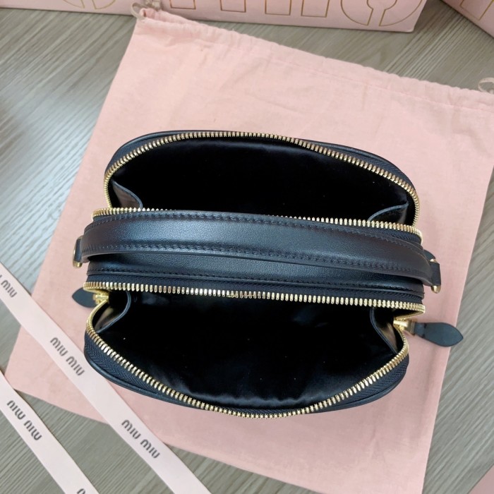 Leather Shoulder Bag“18*9.5*6.5CM”-068=