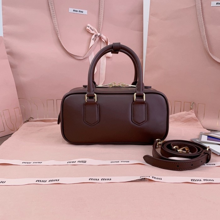 Arcadie Leather Bag“22*10.5*7.5CM”-039