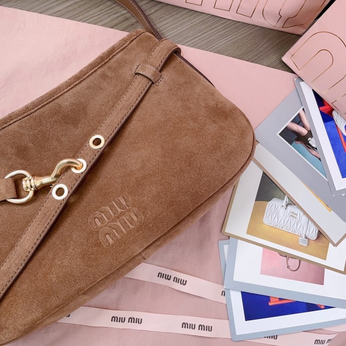 Aventure Suede Leather Handbag“33*19*5CM”-058=