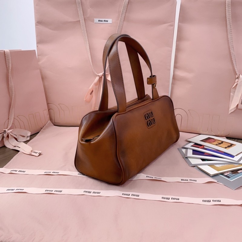 Leather Top-Handle Bag“28*15*13CM”-068=