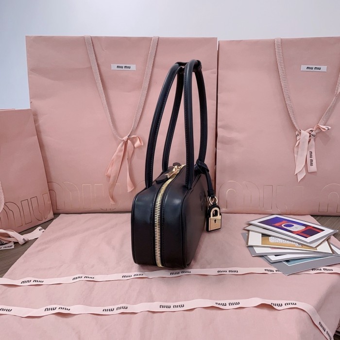 Leather Beau Bag“28*12*8CM”-0201=