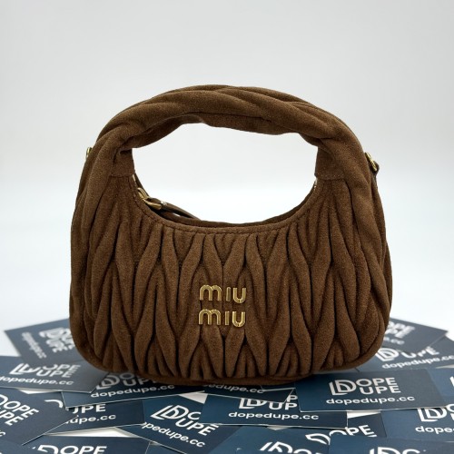 Wander Matelassé Nappa Lleather Hobo Bag“23*13*7CM”-059