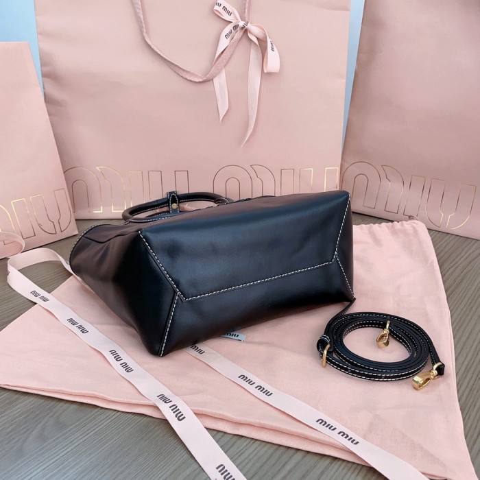 IVY Leather Bag“22*14*11CM”-009=