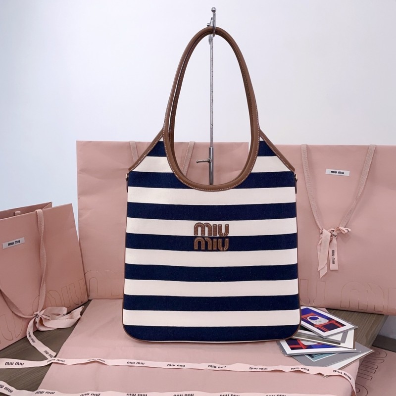 IVY Canvas And Leather Bag“40*35CM”-037=