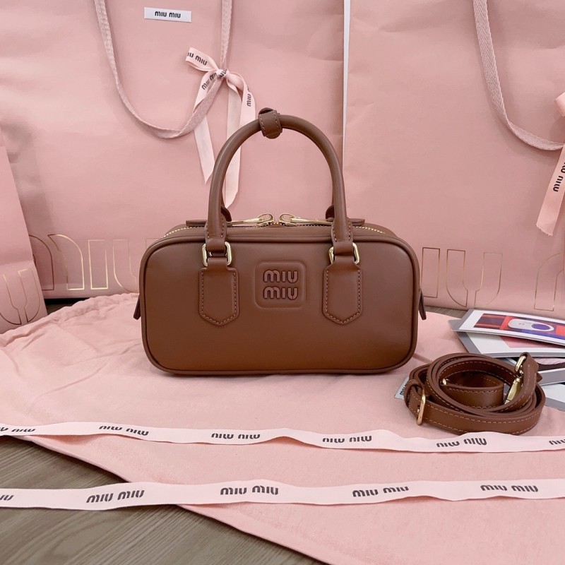 Arcadie Leather Bag“22*10.5*7.5CM”-039=