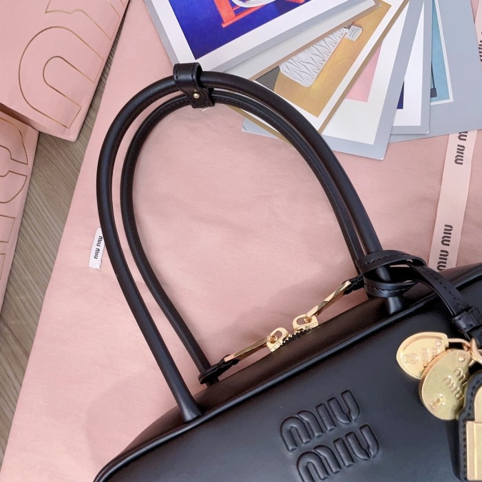 Leather Beau Bag“28*12*8CM”-0201=