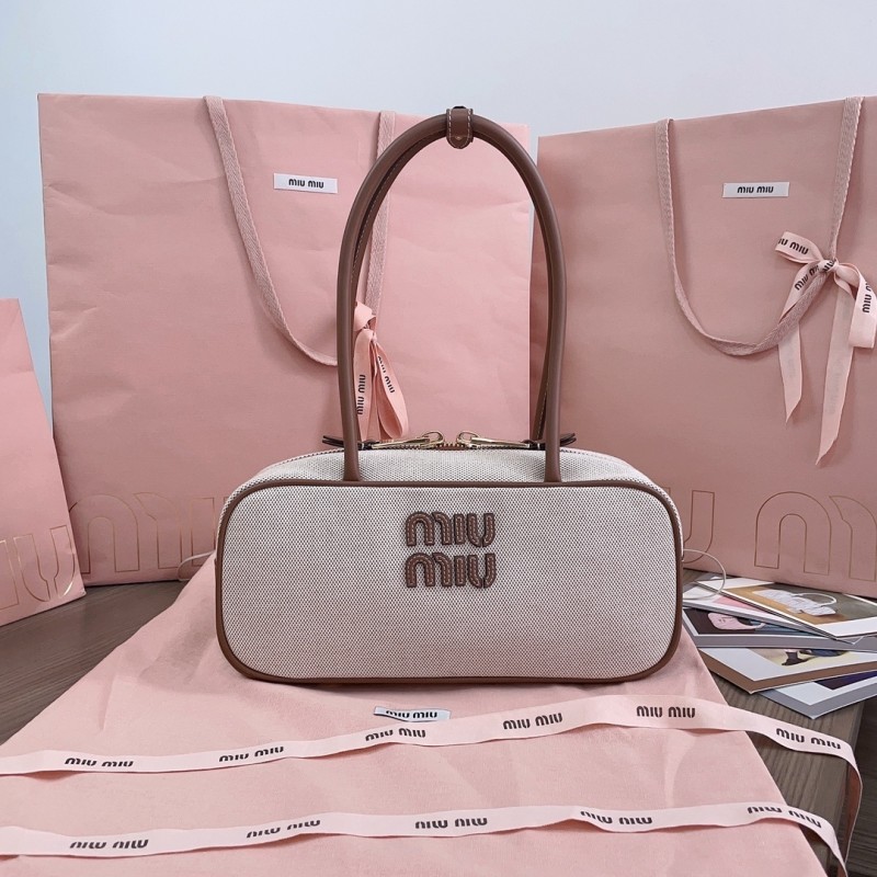 Beau Canvas Top-Handle Bag“28*12*9CM”-058=