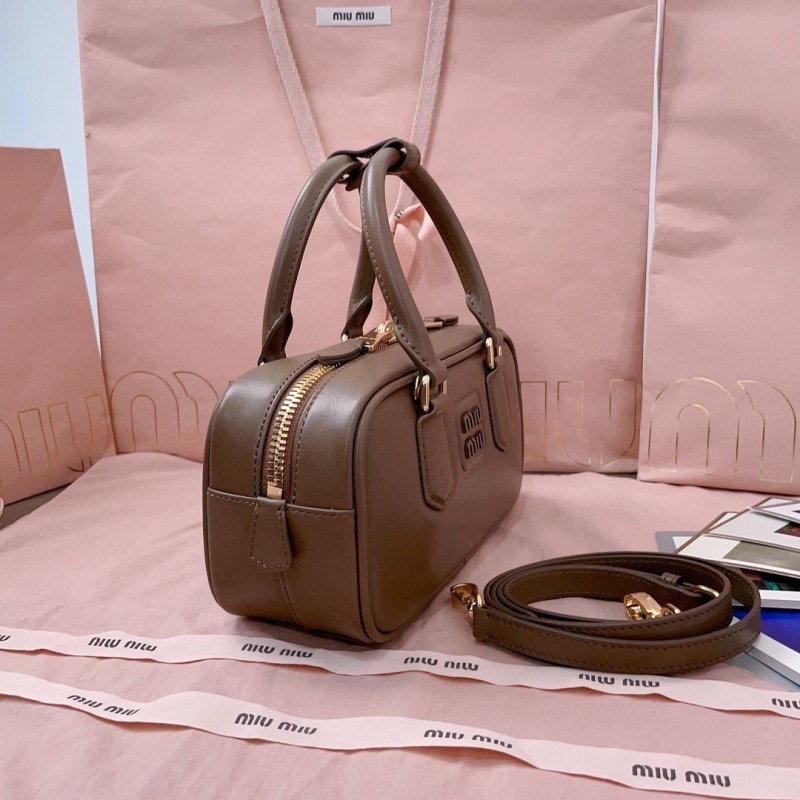 Arcadie Leather Bag“22*10.5*7.5CM”-039=