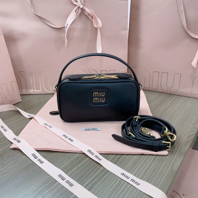 Leather Shoulder Bag“18*9.5*6.5CM”-068=
