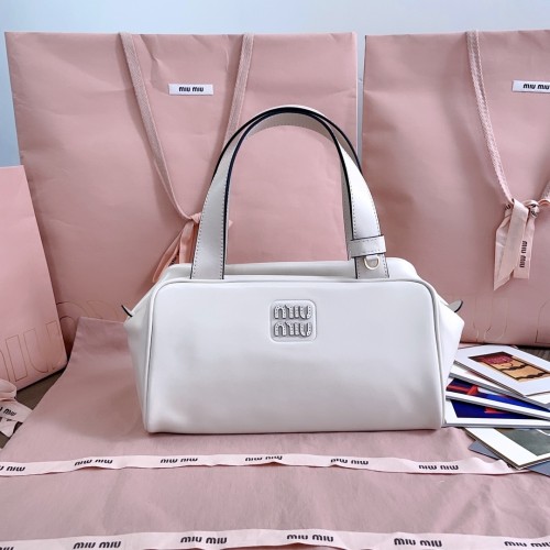 Leather Top-Handle Bag“28*15*13CM”-068=