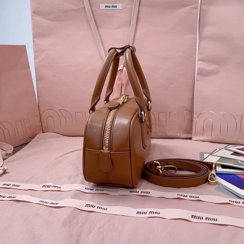 Arcadie Leather Bag“22*10.5*7.5CM”-039=