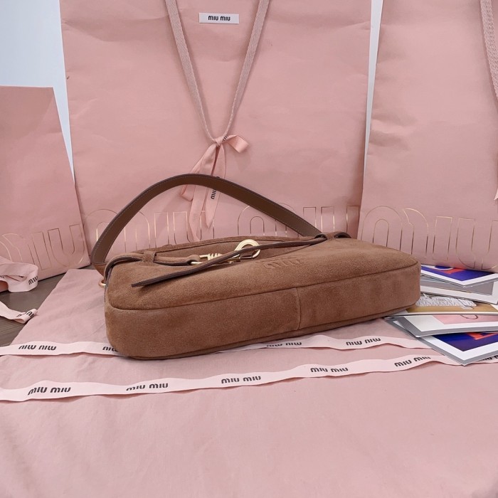 Aventure Suede Leather Handbag“33*19*5CM”-058=