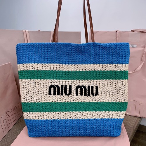 Raffia-Effect Woven Tote Bag“21*14*12CM”-088=
