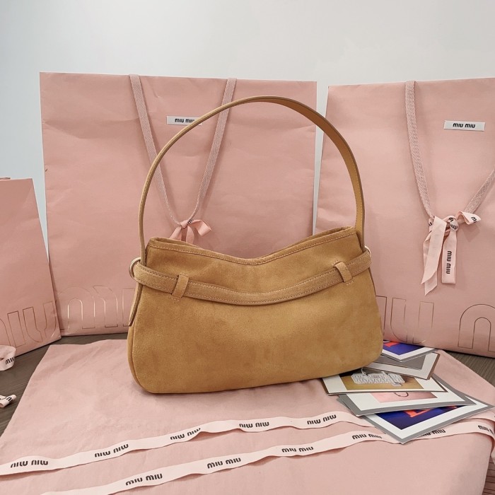 Aventure Suede Leather Handbag“33*19*5CM”-058=