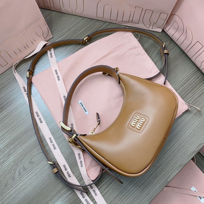 Nappa Leather Bag“20*17*6CM”-028=