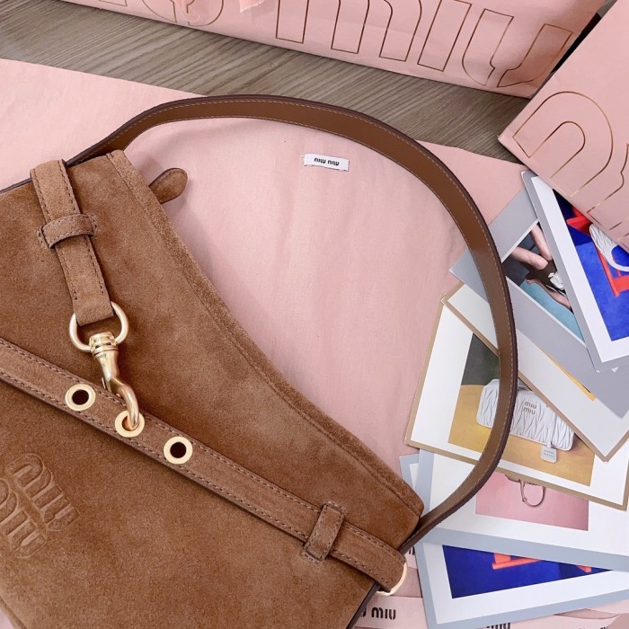 Aventure Suede Leather Handbag“33*19*5CM”-058=