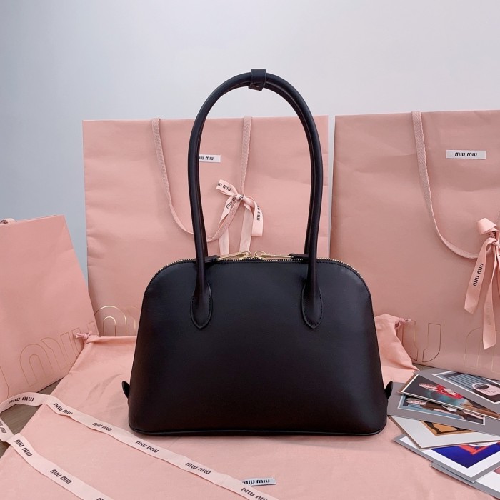 Logo-Embossed Shoulder Bag“33*21*13CM”-059=