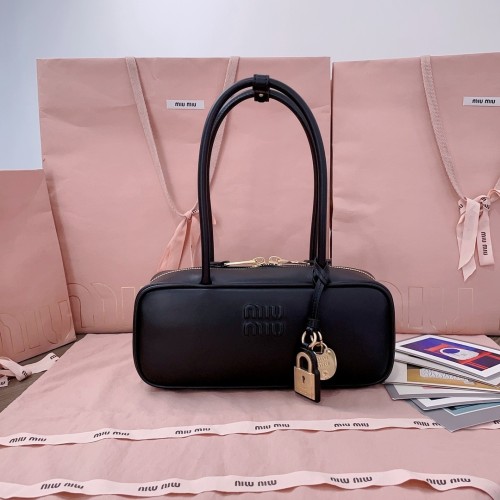 Leather Beau Bag“28*12*8CM”-0201=