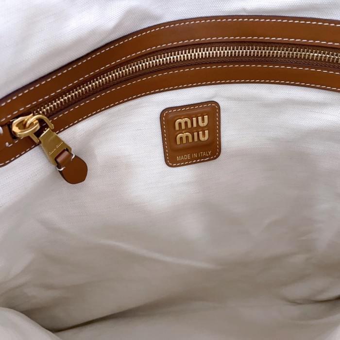 IVY Canvas And Leather Bag“40*35CM”-037=