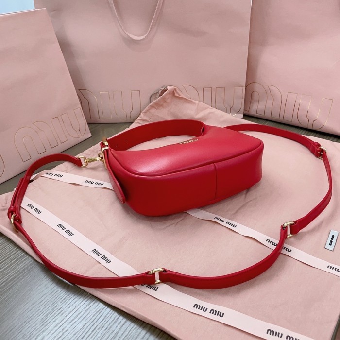 Nappa Leather Bag“20*17*6CM”-028=