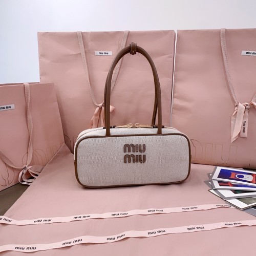 Beau Canvas Top-Handle Bag“28*12*9CM”-058=