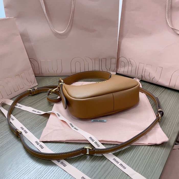 Nappa Leather Bag“20*17*6CM”-028=