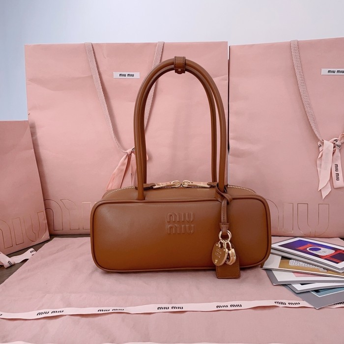 Leather Beau Bag“28*12*8CM”-0201=