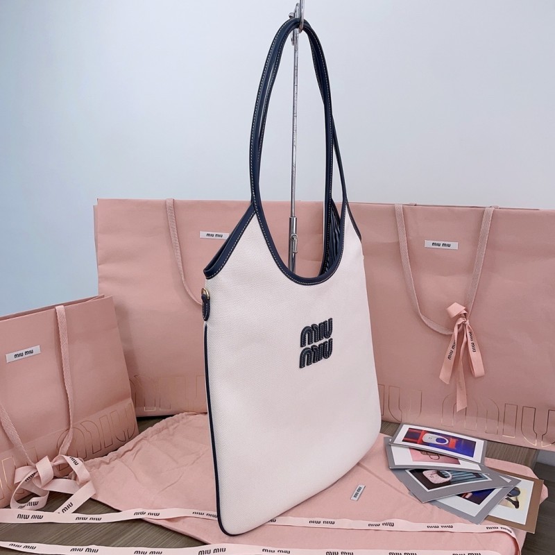 IVY Canvas And Leather Bag“40*35CM”-057=