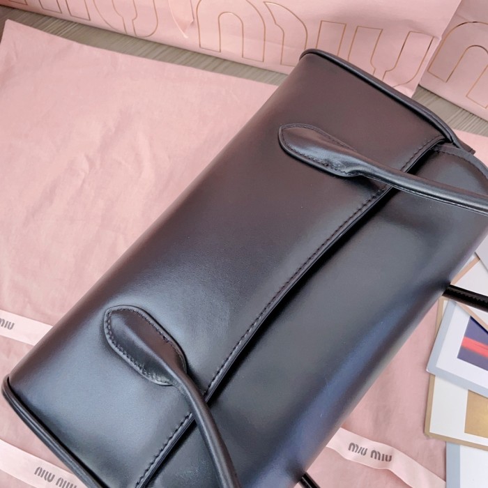 Aventure Nappa Leather Top-Handle Bag“28*15*11CM”-0501=