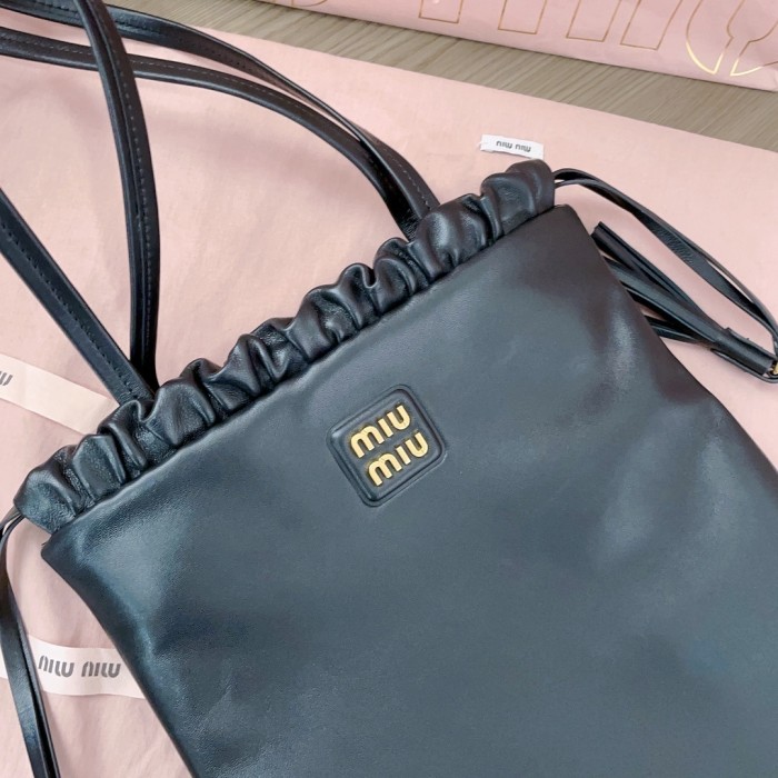 Leather Shoulder Bag“31*28CM”-058=
