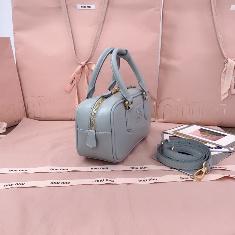 Arcadie Leather Bag“22*10.5*7.5CM”-039=
